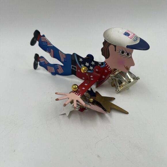 Vintage Silvestri Karen Rossi Fanciful USA Patriotic - Picture 1 of 6